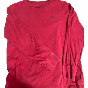 Ralph Lauren Long Sleeve Maroon Shirt